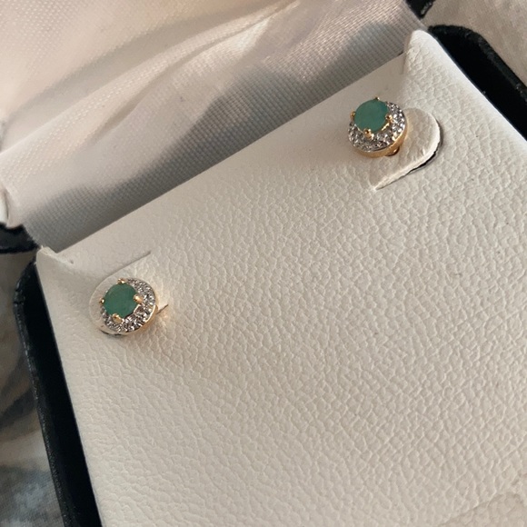 Emerald earrings - Picture 3 of 4